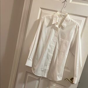 Foxcroft white Button Down Shirt